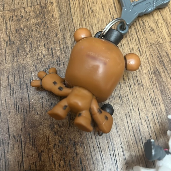 Lot of 5 FNAF Keychains - Five Nights at Freddy’s Collectible - Picture 12 of 13